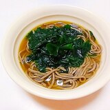 簡単♪わかめそば